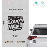 Creative Rhythm Sticker for Free Spirits